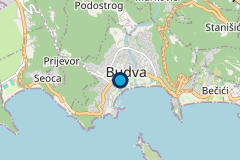 Mapa de Budva