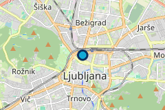 Mapa de Liubliana